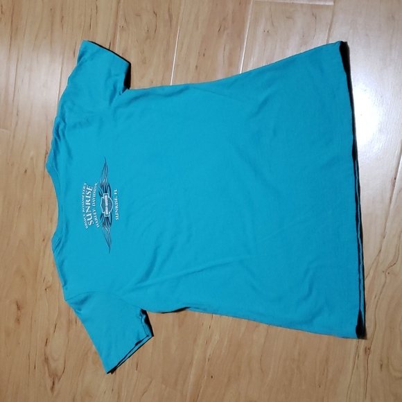 ❤ HARLEY-DAVIDSON | Live to Ride. Ride to Live. TEAL T-Shirt - Picture 9 of 11